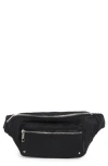Madden Girl Woven Fanny Pack In Black