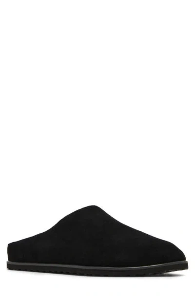 Madden Luis Slipper In Black Suede