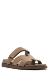 Madden Maiven Slide Sandal In Taupe Suede