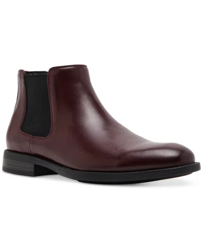 Madden Men Men's Maxxin Mid Height Chelsea Boot In Wine