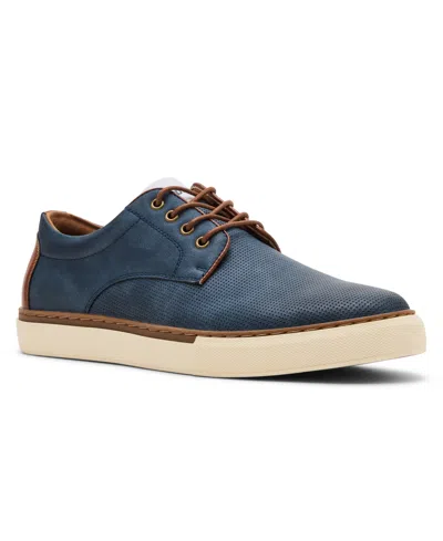 Madden Men Men's Mbroncho Dress Casual Lace Up Sneakers In Blue