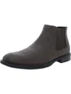 MADDEN MENS FAUX LEATHER CHELSEA BOOTS