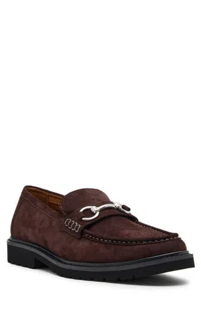 Madden Mens Marnald Faux Leather Loafer In Brown