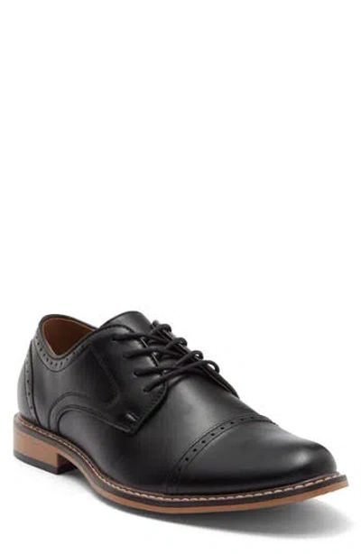 Madden Mens Mausley Cap Toe Oxford In Black