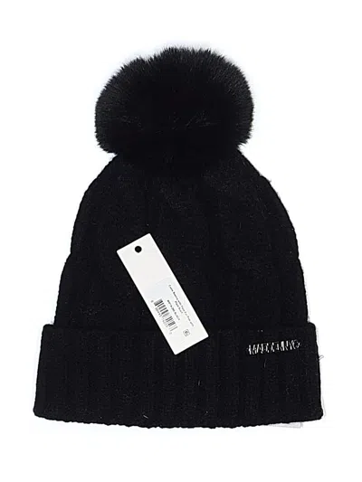 Pre-owned Madden Nyc Beanie Hat In Black