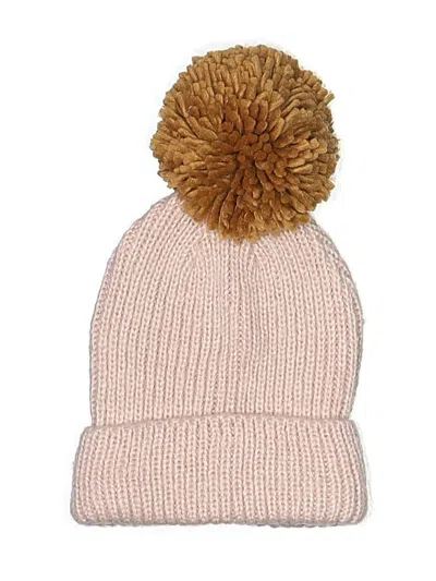 Pre-owned Madden Nyc Beanie Hat In Pink