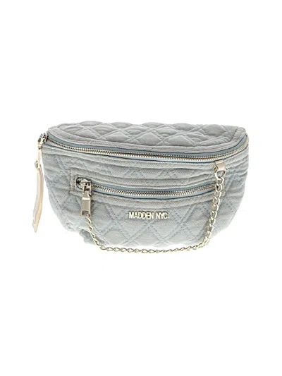 Pre-owned Madden Nyc Belt Bag In Blue