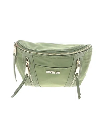 Pre-owned Madden Nyc Belt Bag In Green
