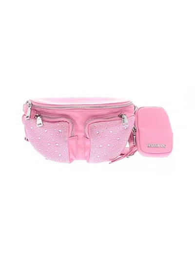 Pre-owned Madden Nyc Belt Bag In Pink