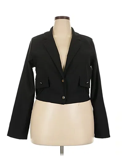 Pre-owned Madden Nyc Blazer Jacket In Black