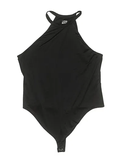 Pre-owned Madden Nyc Bodysuit In Black