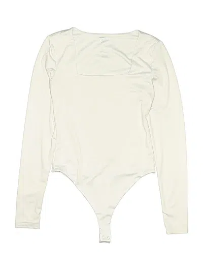 Pre-owned Madden Nyc Bodysuit In White