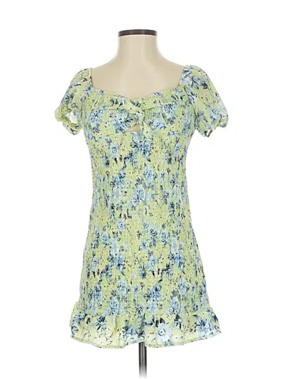 Pre-owned Madden Nyc Casual Dress In Green