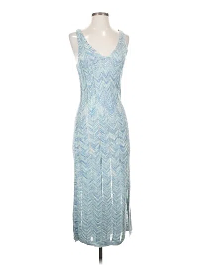 Pre-owned Madden Nyc Cocktail Dress In Blue