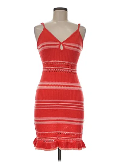 Pre-owned Madden Nyc Cocktail Dress In Red