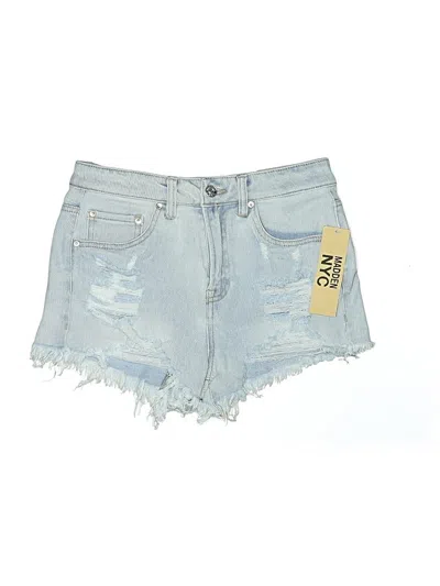 Pre-owned Madden Nyc Denim Shorts In Blue