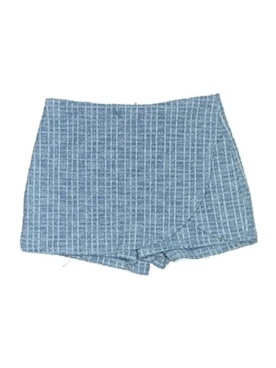 Pre-owned Madden Nyc Denim Skirt In Blue