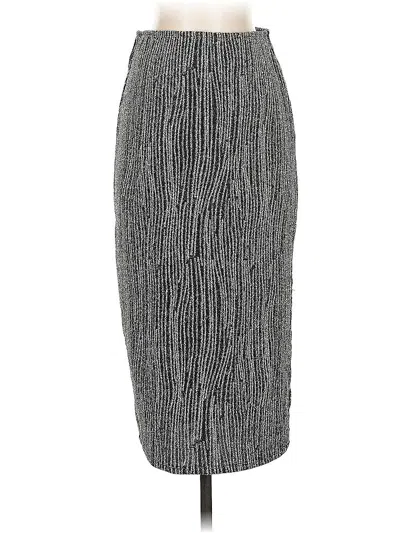 Pre-owned Madden Nyc Formal Skirt In Gray