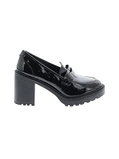 Pre-owned Madden Nyc Heels In Black