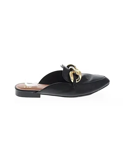 Pre-owned Madden Nyc Mule/clog In Black
