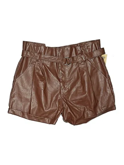Pre-owned Madden Nyc Shorts In Brown
