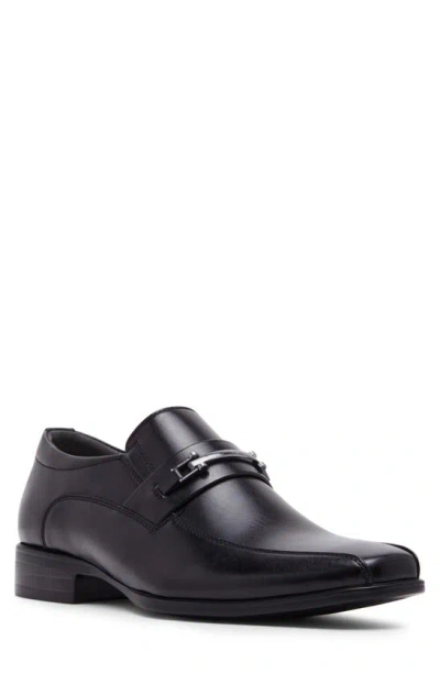 Madden Wexton Bit Loafer In Black Leather Pu