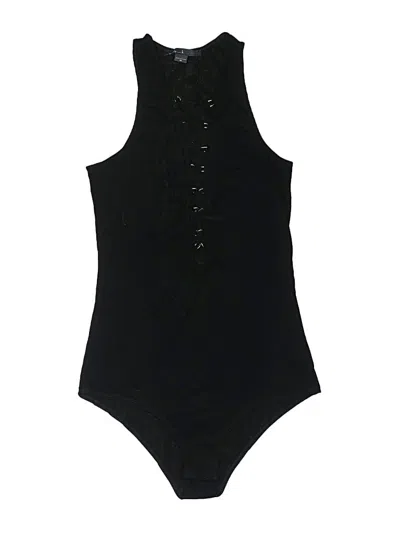 Pre-owned Maddyk Maddy...k Bodysuit In Black