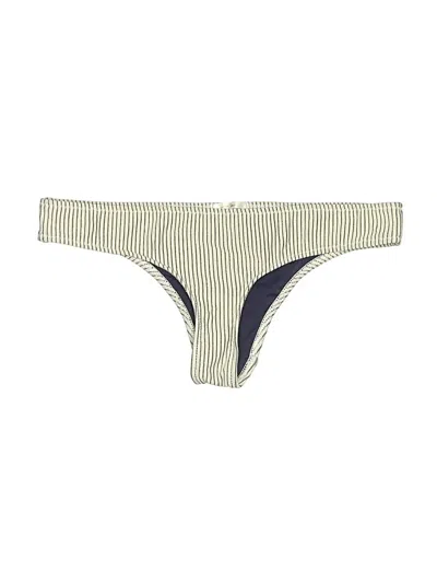 Pre-owned Made By Dawn Swimsuit Bottoms In White