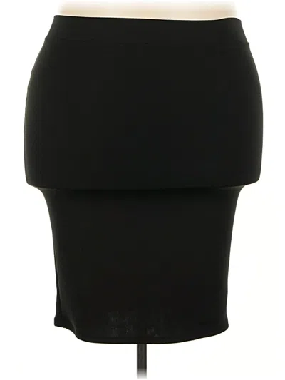 Pre-owned Made By Johnny Casual Skirt In Black