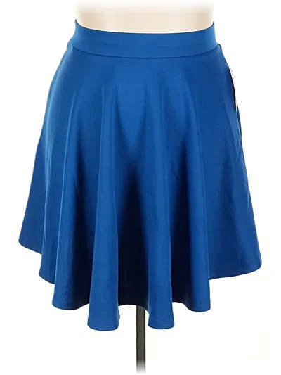 Pre-owned Made By Johnny Casual Skirt In Blue