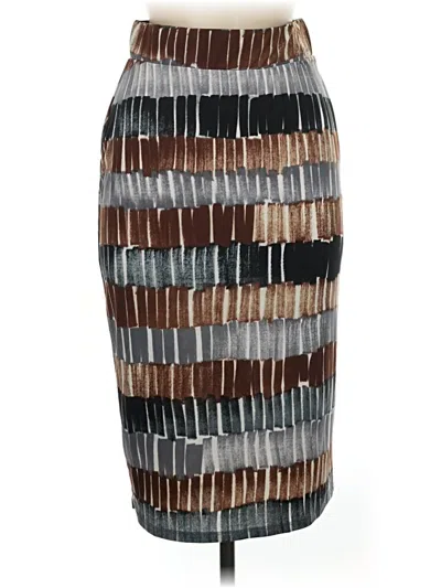 Pre-owned Made By Johnny Casual Skirt In Brown