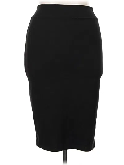 Pre-owned Made By Johnny Formal Skirt In Black