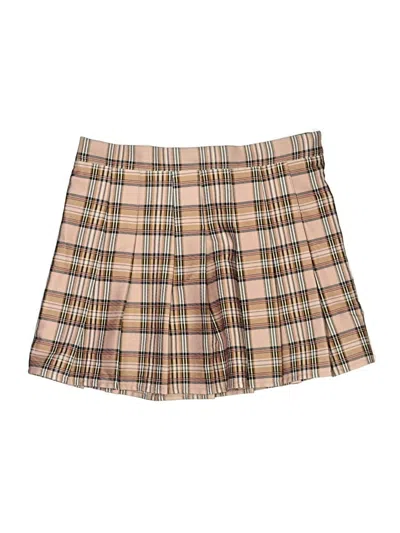 Pre-owned Made By Johnny Skort In Tan