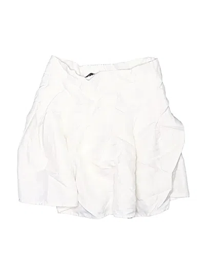 Pre-owned Made By Johnny Skort In White