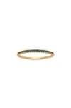Made By Mary Birthstone Stacking Ring In Gold