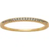 Made By Mary Birthstone Stacking Ring In Gold