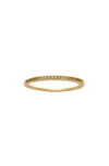Made By Mary Birthstone Stacking Ring In Gold