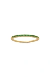 Made By Mary Birthstone Stacking Ring In Gold