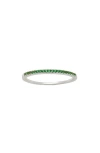 Made By Mary May Birthstone Stacking Ring In Metallic