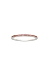 Made By Mary October Birthstone Stacking Ring In Metallic