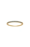Made By Mary December Birthstone Stacking Ring In Orange