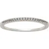 Made By Mary Birthstone Stacking Ring In Metallic