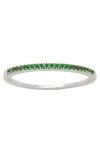 Made By Mary May Birthstone Stacking Ring In Metallic