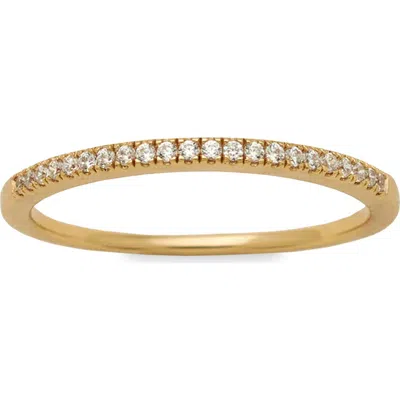 Made By Mary Birthstone Stacking Ring In White