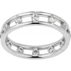 Made By Mary Dew Drop Stacking Ring In Silver