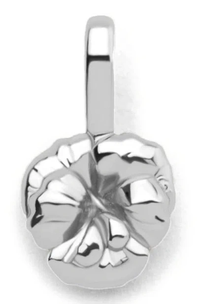 Made By Mary February Birth Flower Charm In Metallic