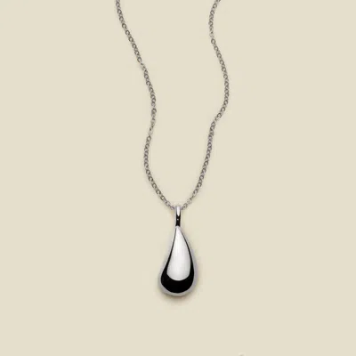 Made By Mary Gloss Pendant Necklace In Metallic