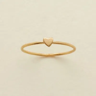 MADE BY MARY HEART STACKING RING