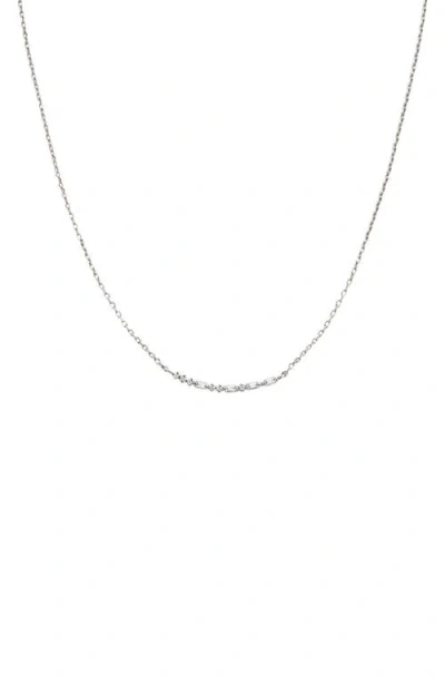 Made By Mary Ily Morse Code Necklace In Metallic