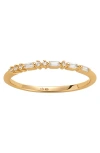 Made By Mary Mama Morse Code Ring In Gold